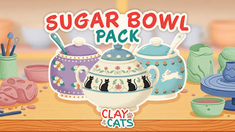 Clay&Cats Sugar Bowl Pack