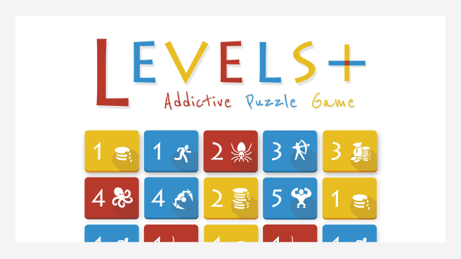 【NSP】中毒 LEVELS+（Levels+: Addictive Puzzle Game）丨2017年switch游戏丨阿里云盘/百度网盘