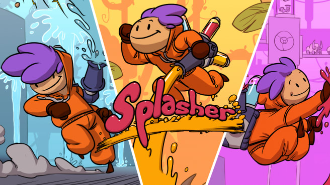 【NSZ】喷射侠（Splasher）丨2017年switch游戏丨阿里云盘/百度网盘-二次元共享站2cyshare