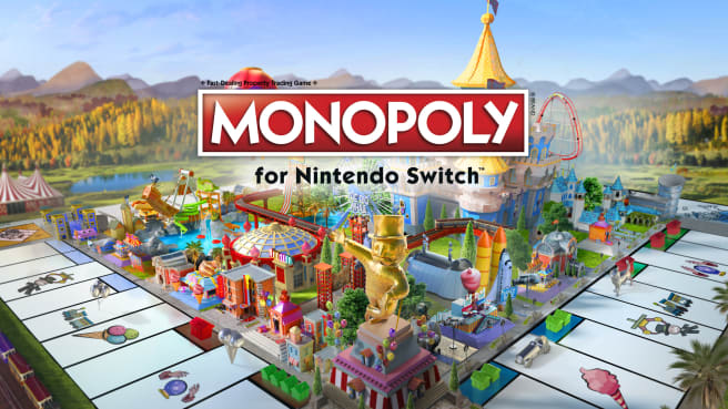 【NSP/XCI】地产大亨/强手棋（Monopoly for Nintendo Switch）丨2017年switch游戏丨阿里云盘/百度网盘