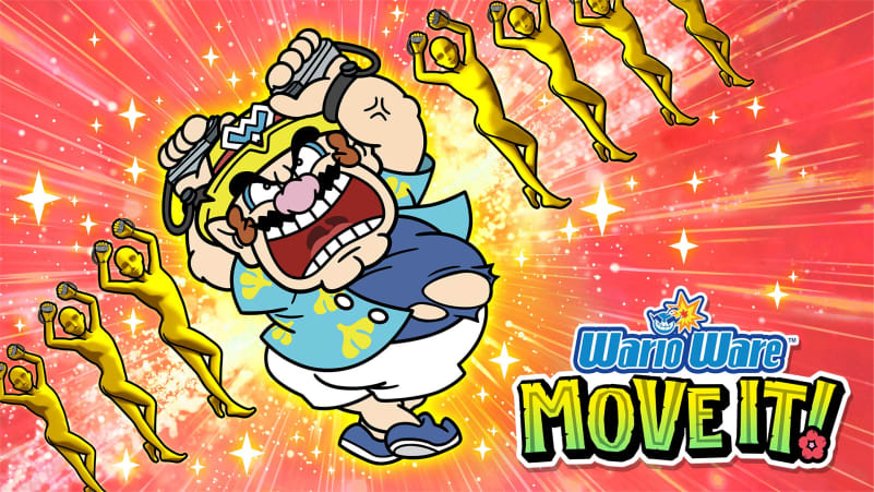 Wario Ware: Move It!​'s Box Cover