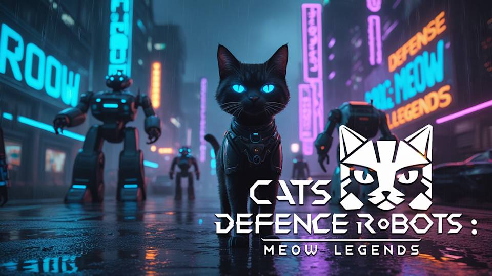 Cats Defense Robots: Meow Legends
