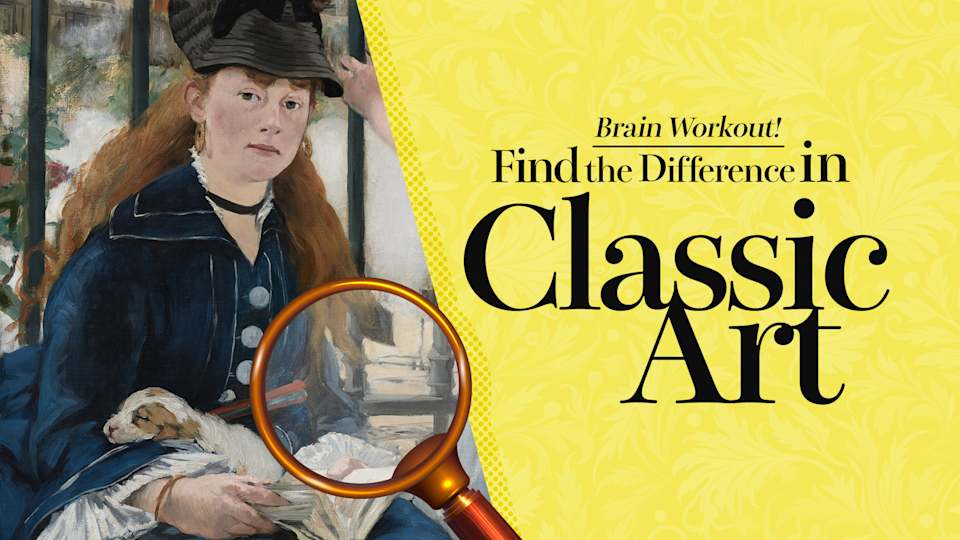 Brain Workout! Find the Difference in Classic Art
