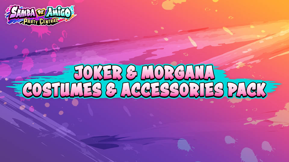 Joker & Morgana Costume and Accessories Pack
