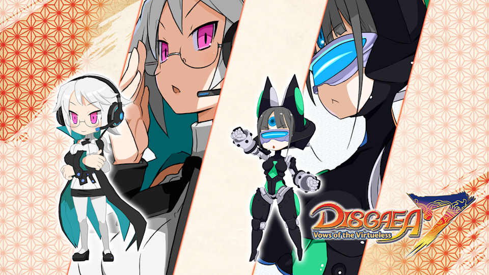 Gamer Professor & Mecha Girl Costumes