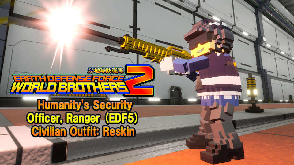 "Additional character" Humanity's Security Officer, Ranger (EDF5) Civilian Outfit