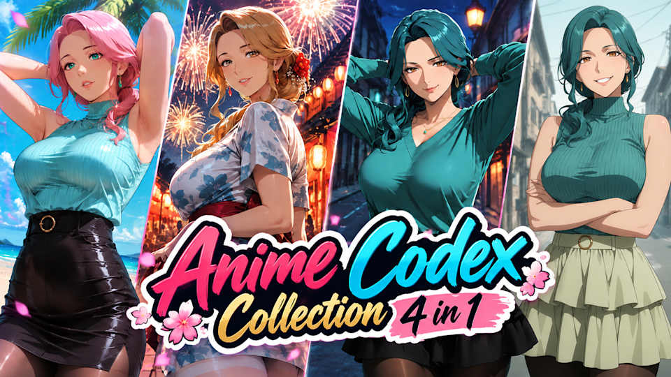Anime Codex Collection 4 in 1
