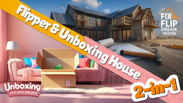 Flipper & Unboxing House 2-in-1