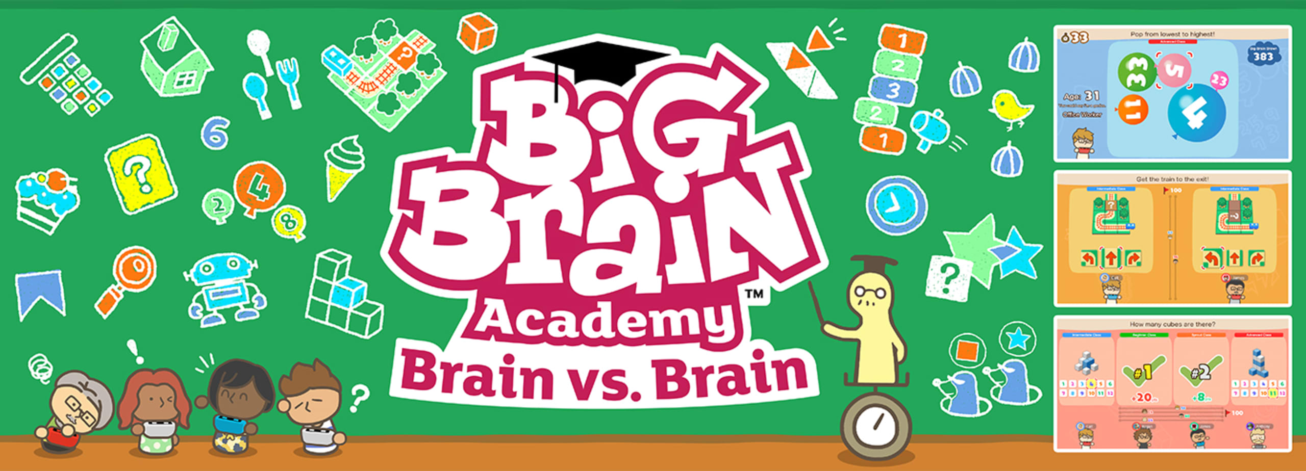 Big Brain Academy: Brain vs. Brain - Available now