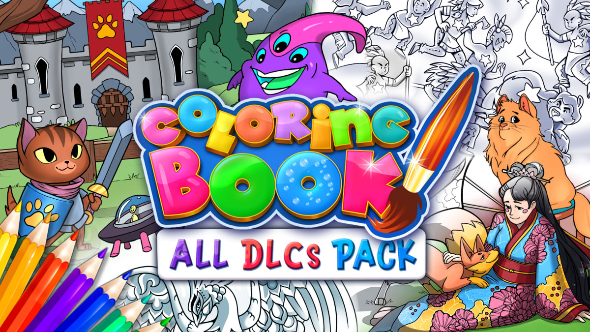 Coloring Book All DLCs Pack for Nintendo Switch   Nintendo
