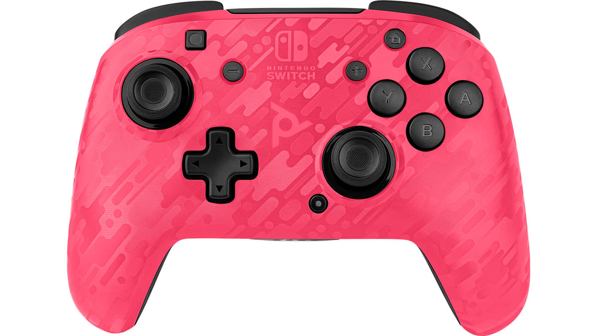 Pink nintendo switch wireless controller