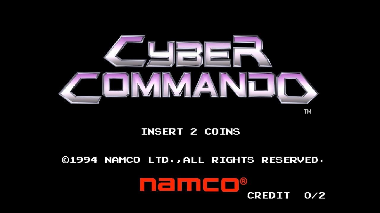 Arcade Archives CYBER COMMANDO screenshot 1