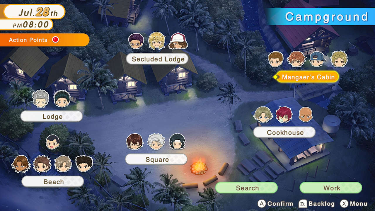 The Prince of Tennis Doki Doki Survival ~eternal passion! Tie break ♡ game~ Nintendo Switch 2 Edition screenshot 3