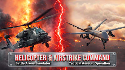 AirStrike Command: Tactical Assault Operation & Helicopter Battle Arena Simulator deal