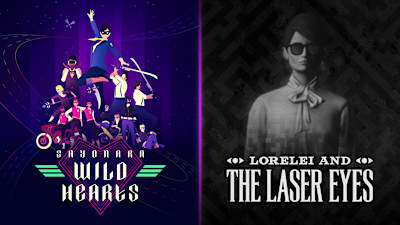 Sayonara Wild Hearts + Lorelei and the Laser Eyes Bundle deal