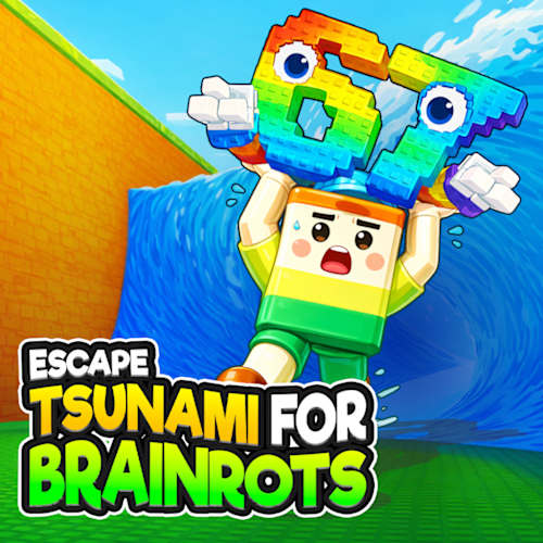 Escape Tsunami For Brainrots cover art