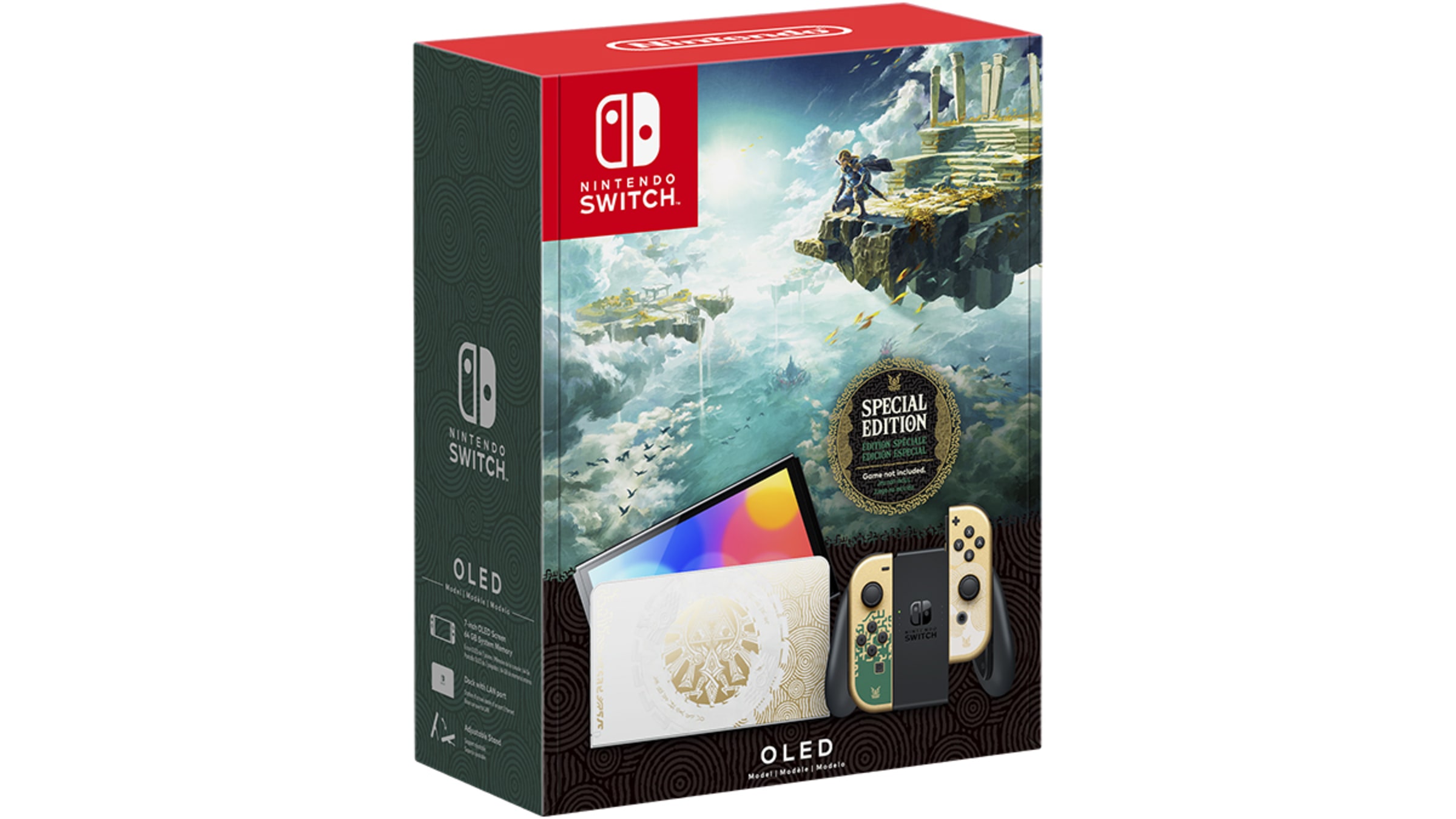 Nintendo Switch™ – OLED Model - The Legend of Zelda™: Tears of the Kingdom Edition - Ships 4/28/2023 - Nintendo Official Site