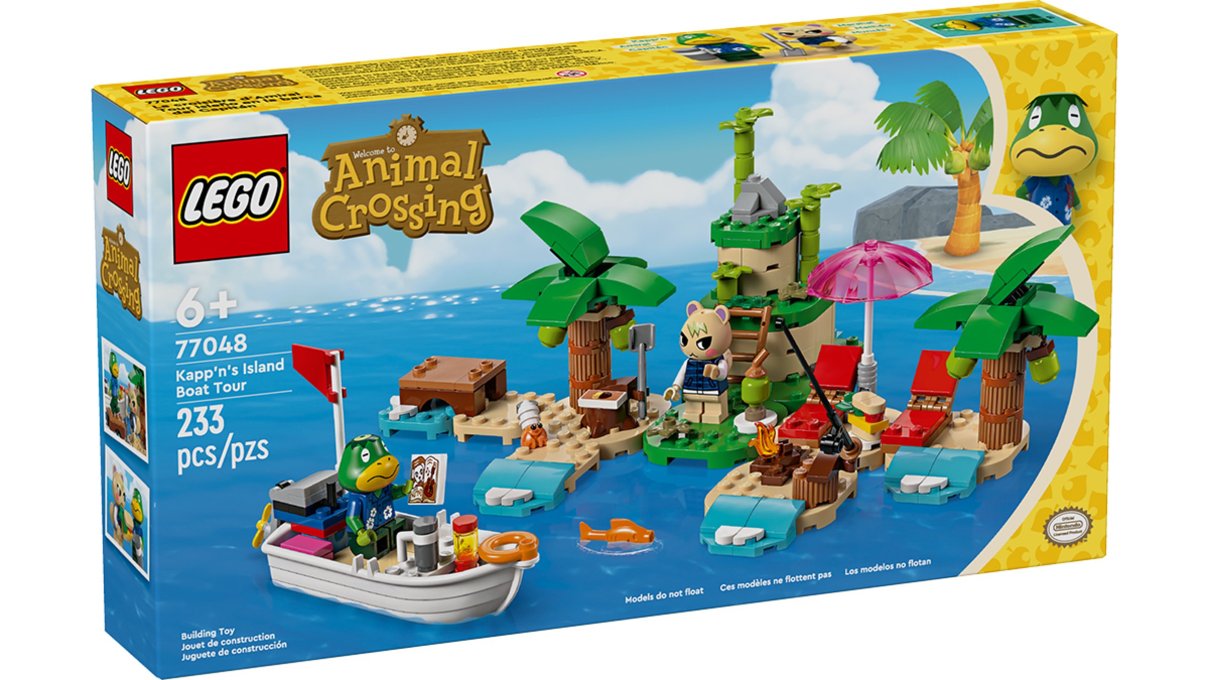 LEGO® Animal Crossing™ Kapp'n's Island Boat Tour Nintendo