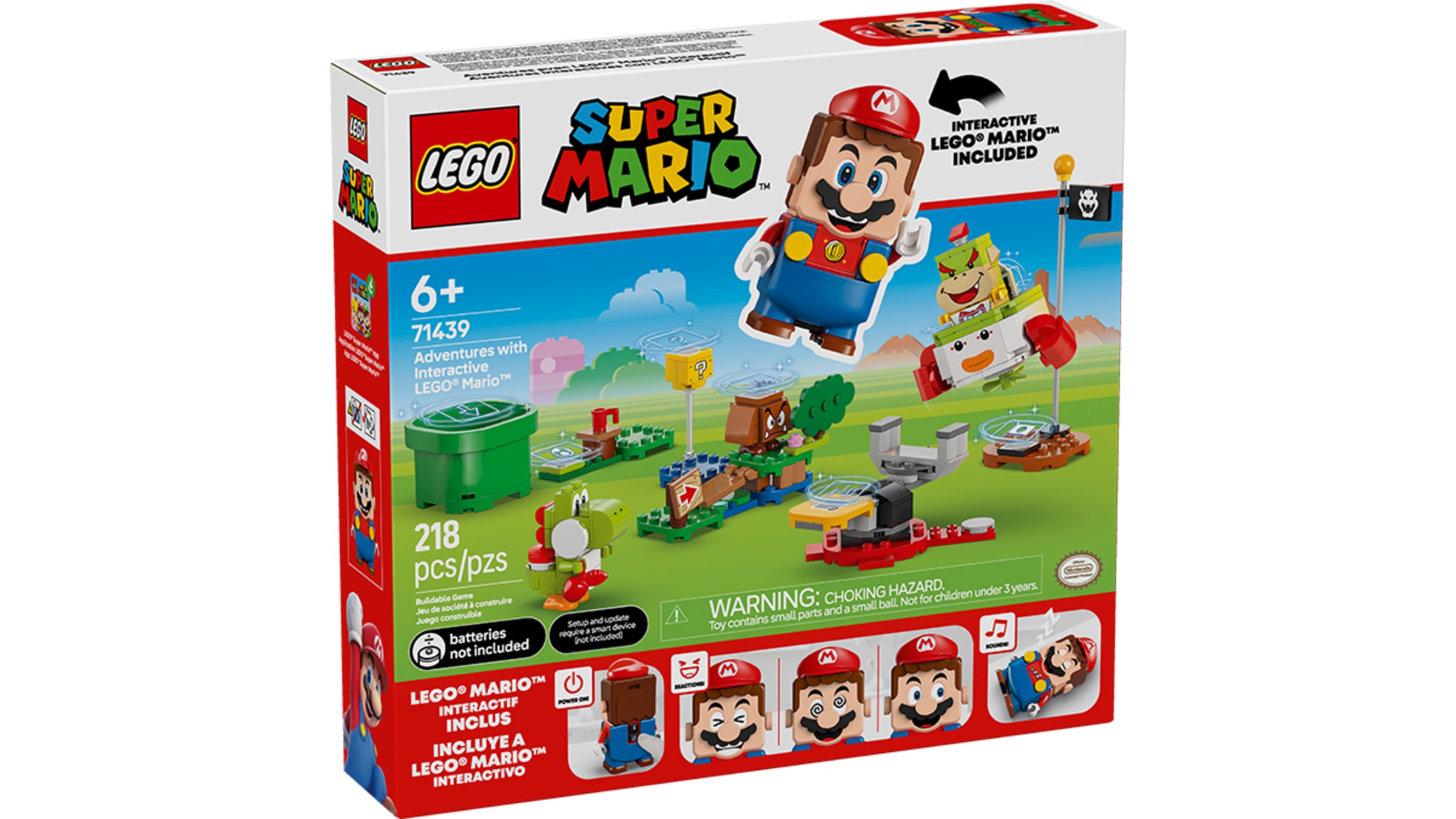 LEGO® Super Mario™ Adventures with Interactive LEGO® Mario™ - Nintendo ...