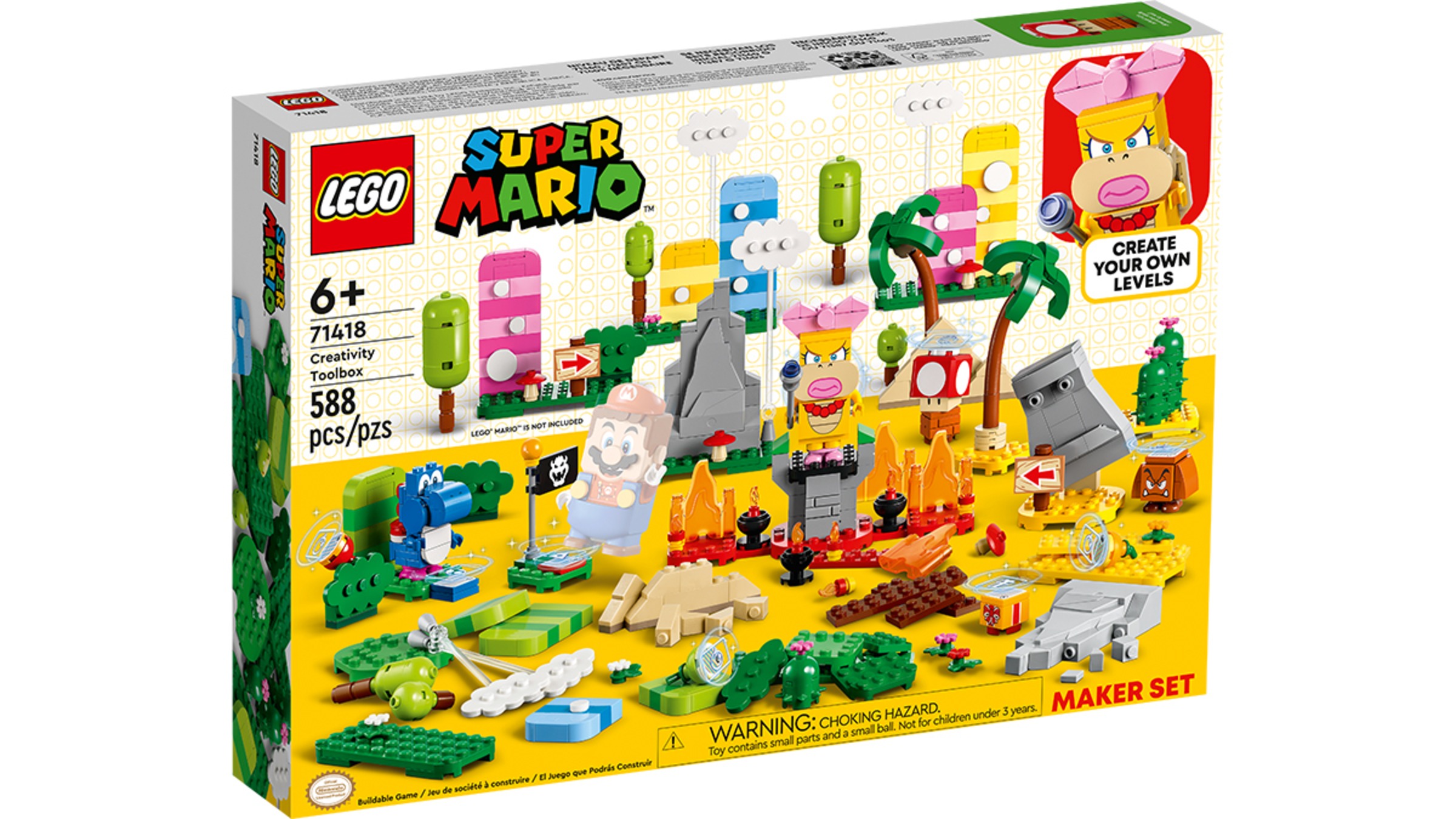 LEGO® Super Mario™ Creativity Toolbox Maker Set - Nintendo