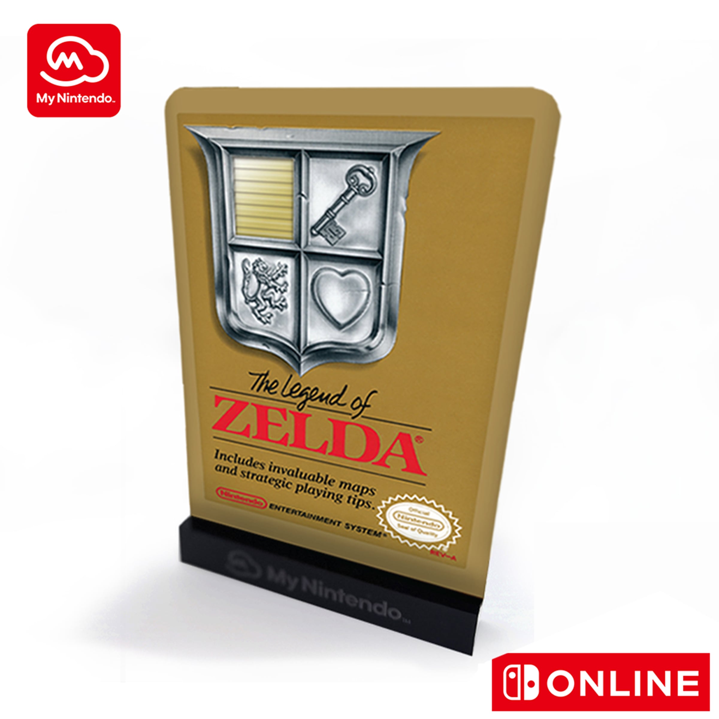 Nintendo Classics - The Legend of Zelda™ desktop metal display (for Nintendo Switch Online members only)