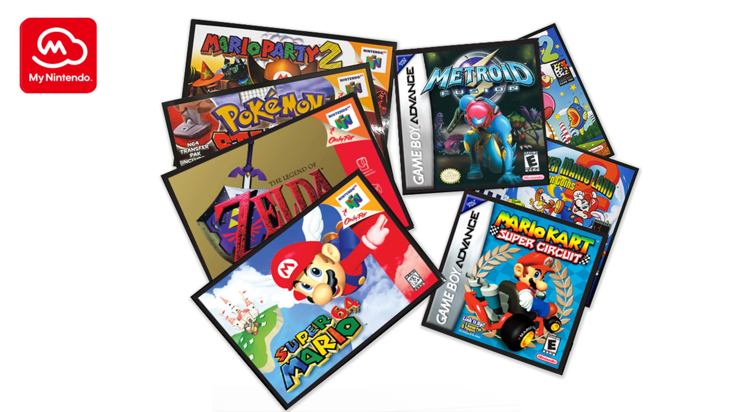 Classic Games Postcard Set (8-pack) - Nintendo Official Site for Canada