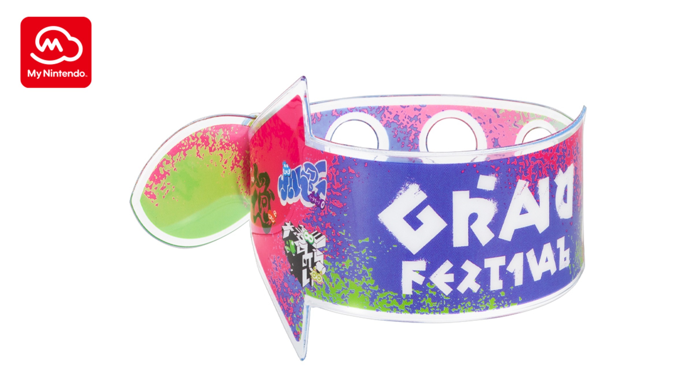 Splatoon™ 3 Grand Festival Wristband - Nintendo Official Site
