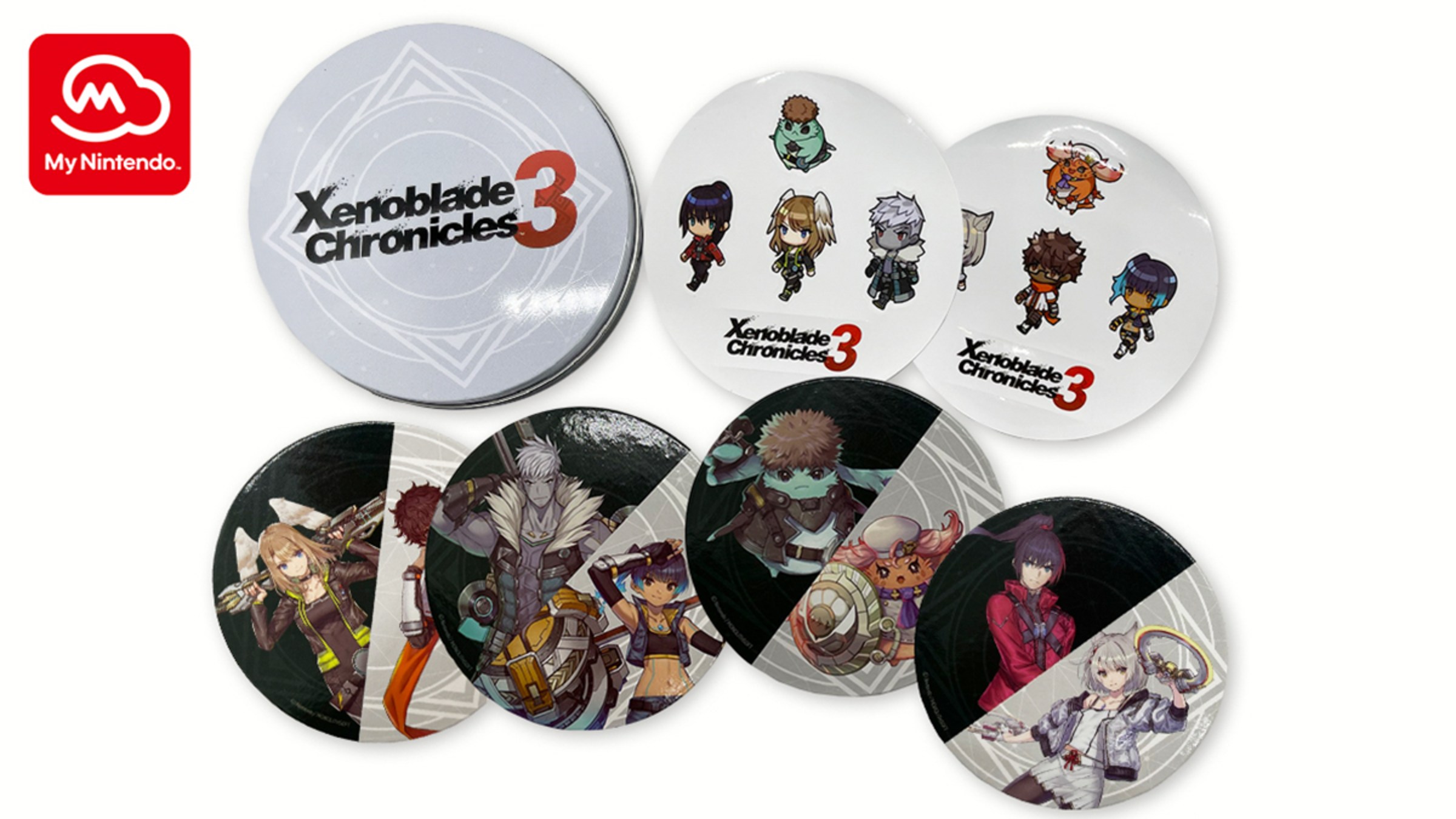 Xenoblade Chronicles™ 3: Camping Coasters (set of 4) - Nintendo Official  Site for Canada