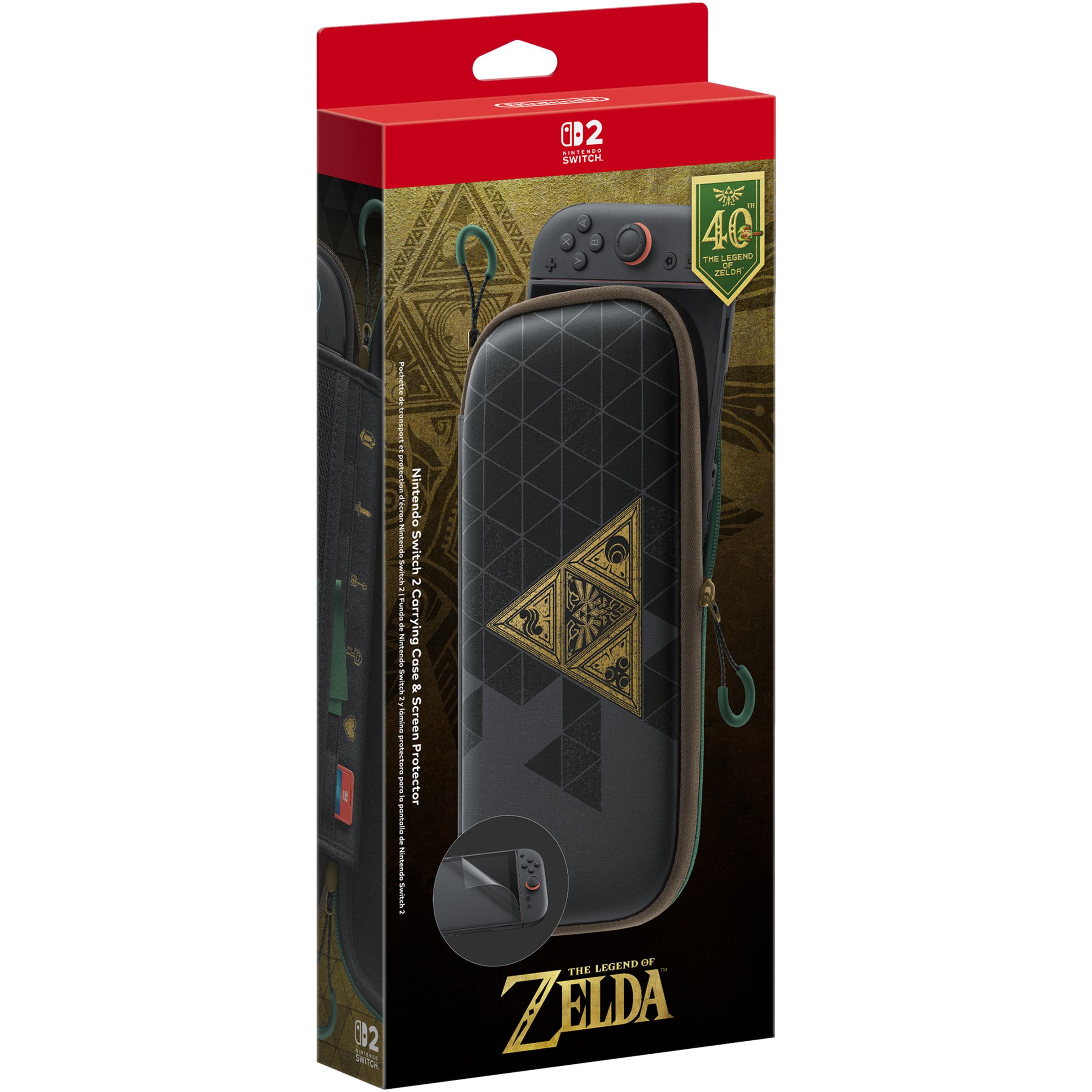 Nintendo Switch™ 2 Carrying Case & Screen Protector –The Legend of ...