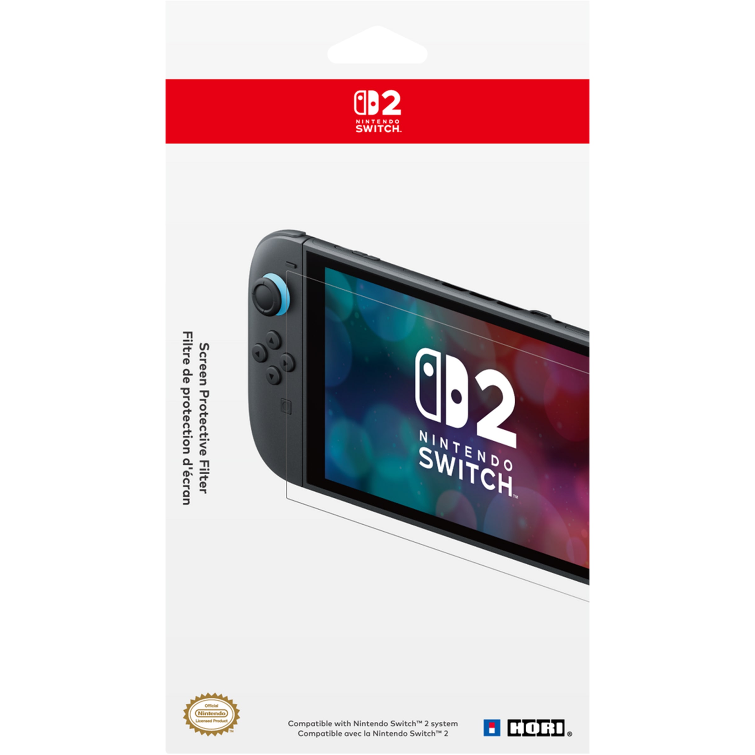 Protection écran HORI Pour Nintendo Switch - Version Japon, Neuve Sous Blister (EAN 4961818027503)