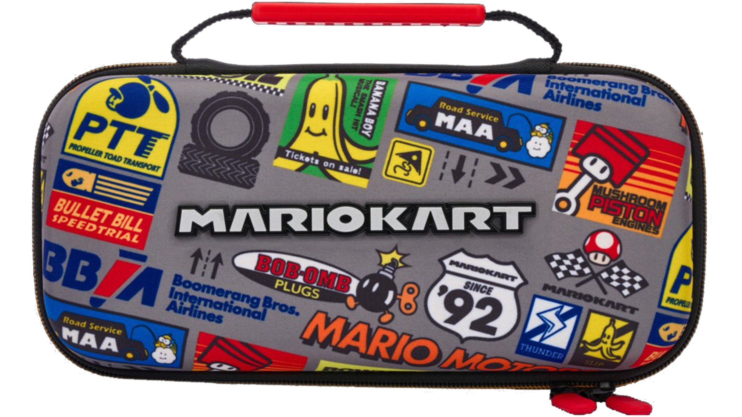 Pochette de transport et protection Mario Kart - Switch Lite