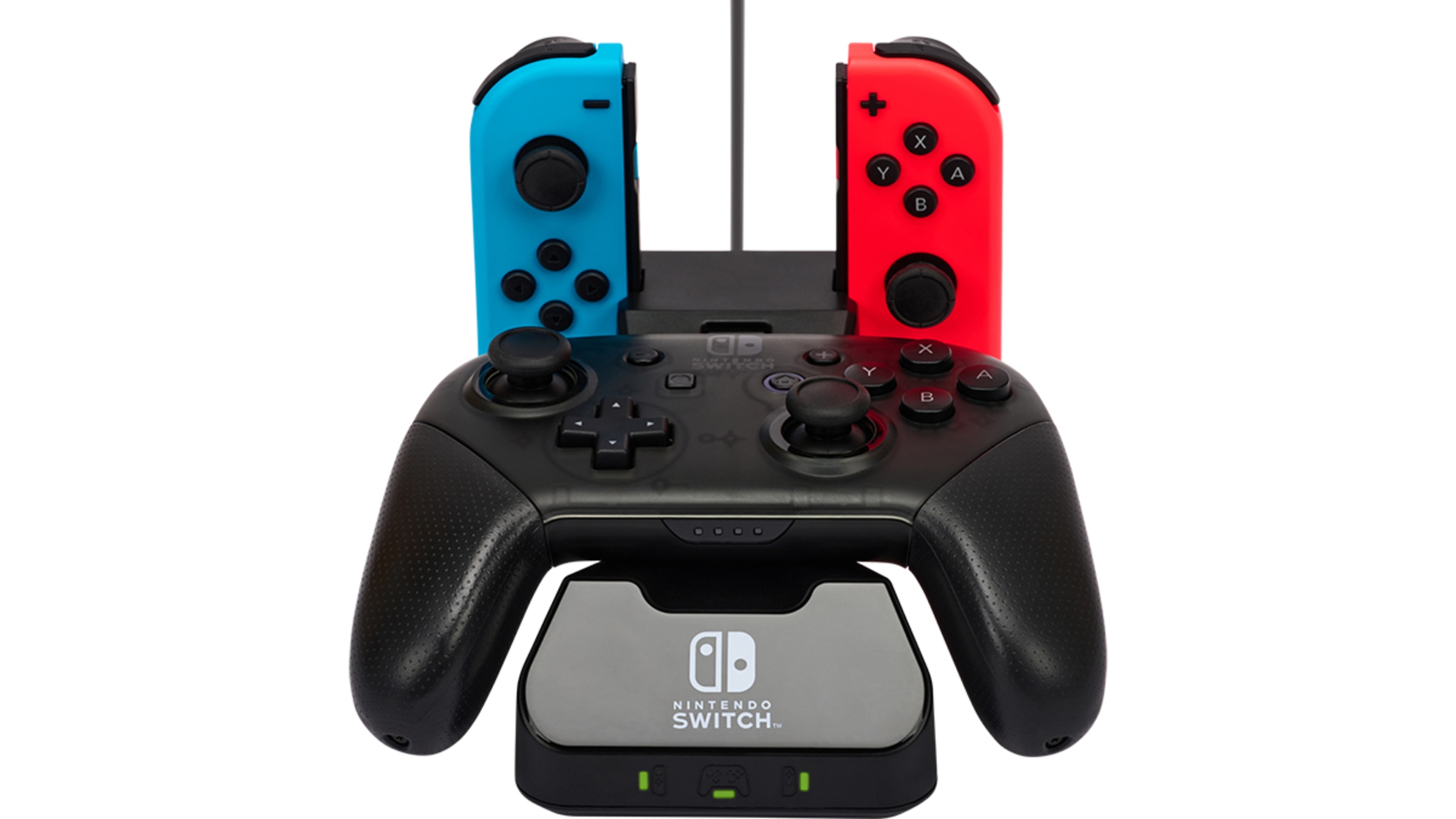 How to charge Nintendo Switch controllers and console