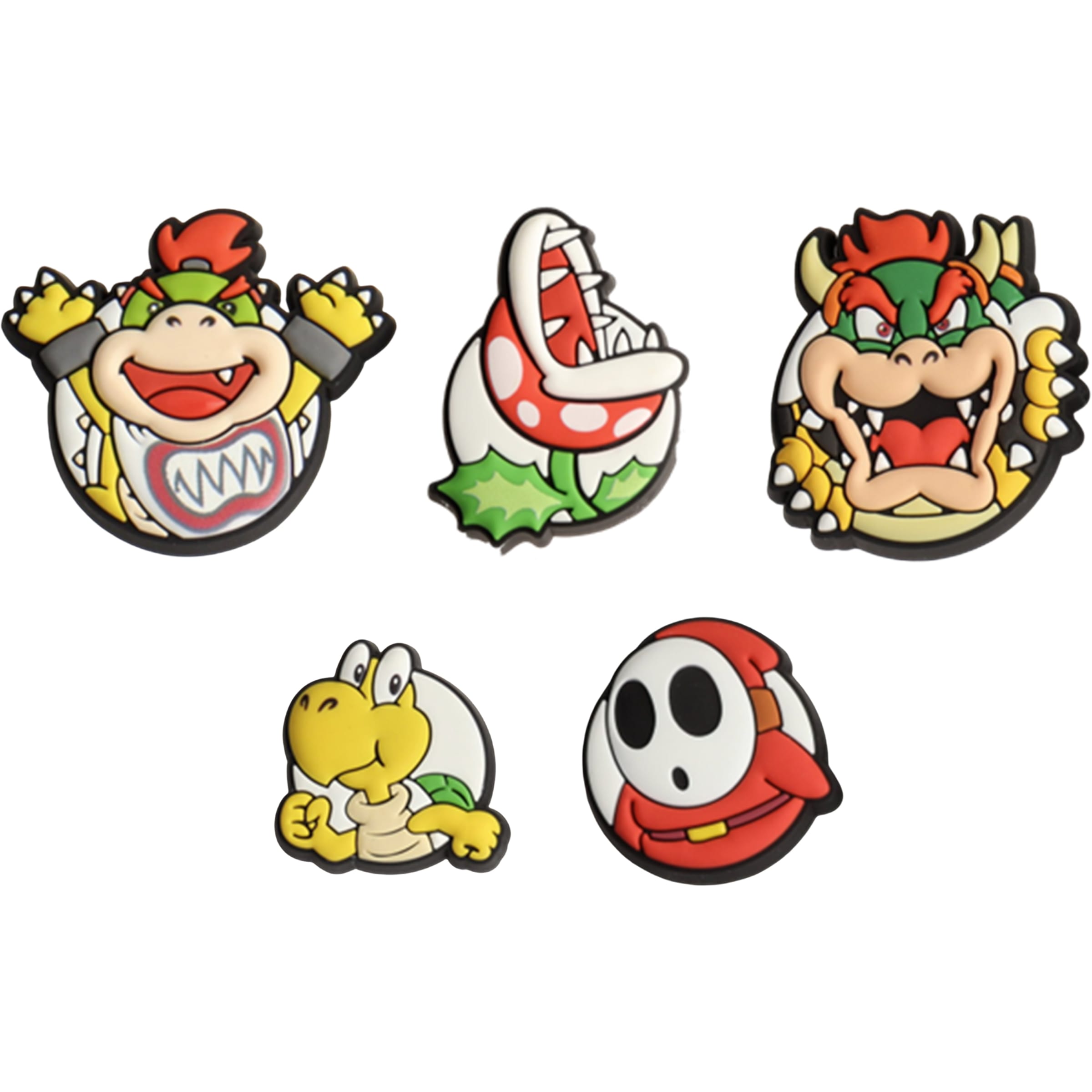 Super Mario Foes 5-Pack Jibbitz Shoe Charms - Nintendo Official Site