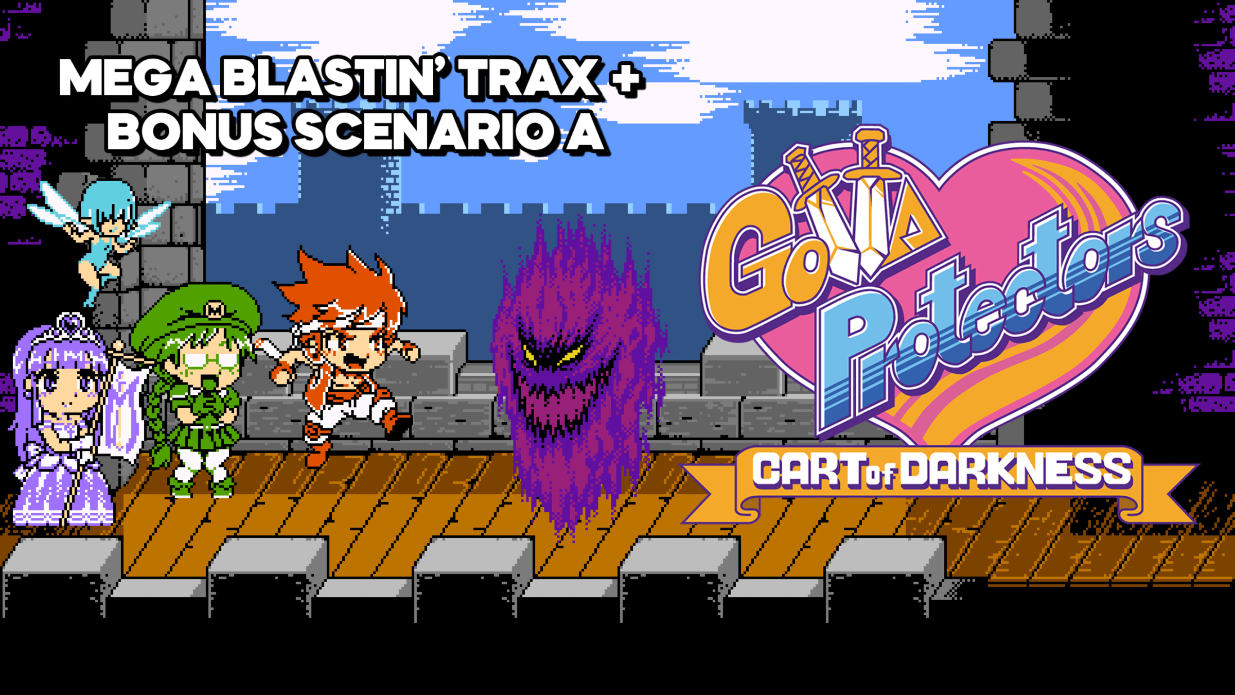 Gotta Protectors Cart of Darkness DLC Pack 1 Mega Blastin' Trax