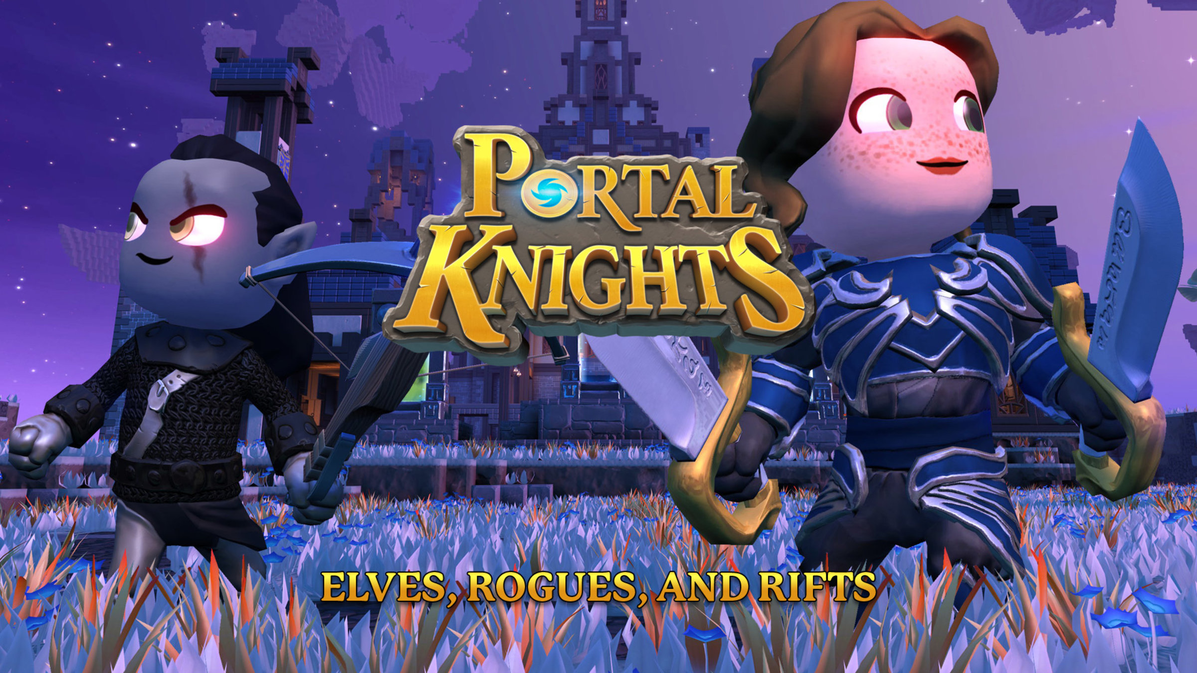 Портал кнайт. Portal Knights разбойник. Portal Knights - Elves, Rogues, and Rifts. Portal Knights.