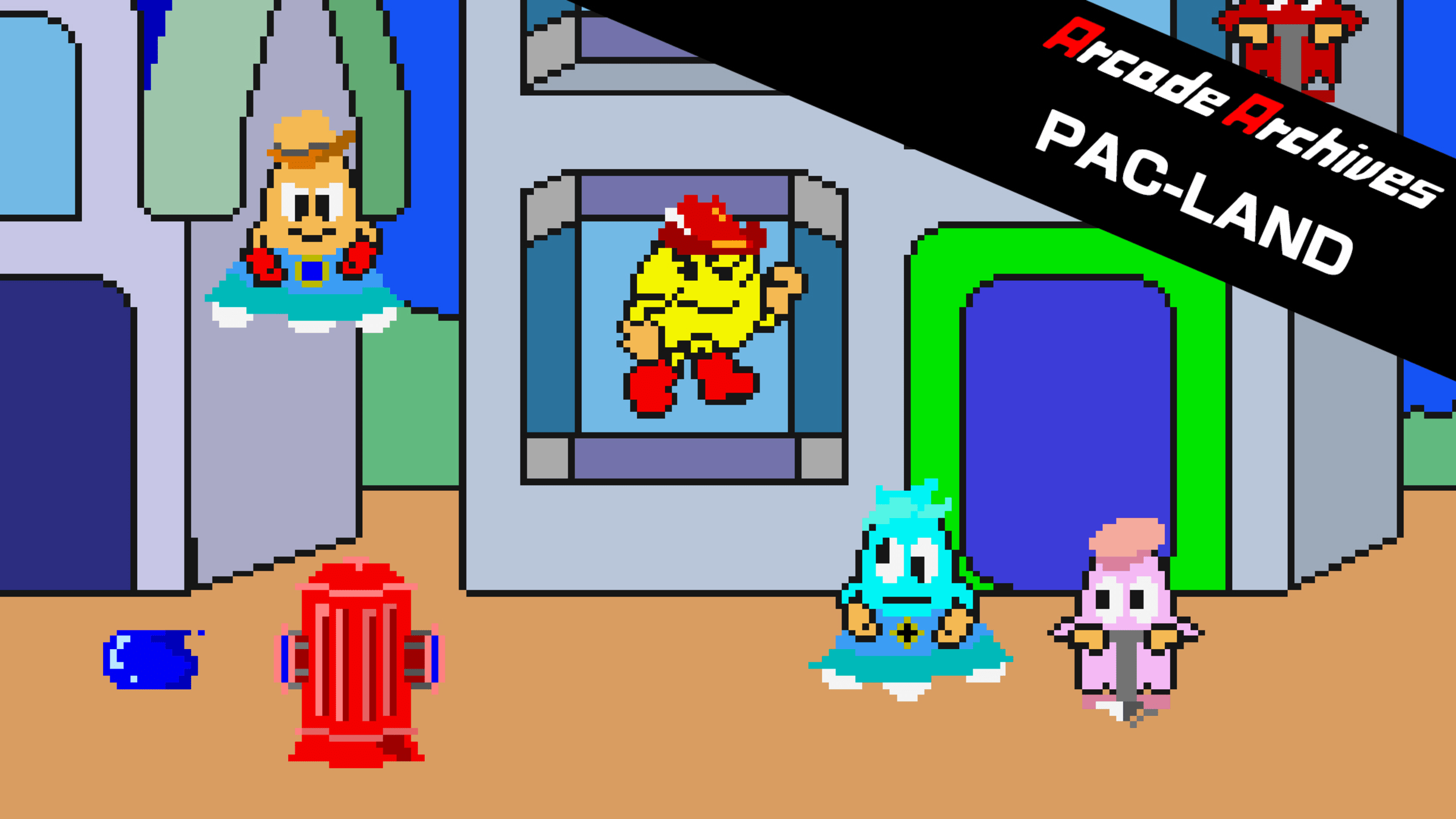 Pac land nes hot sale