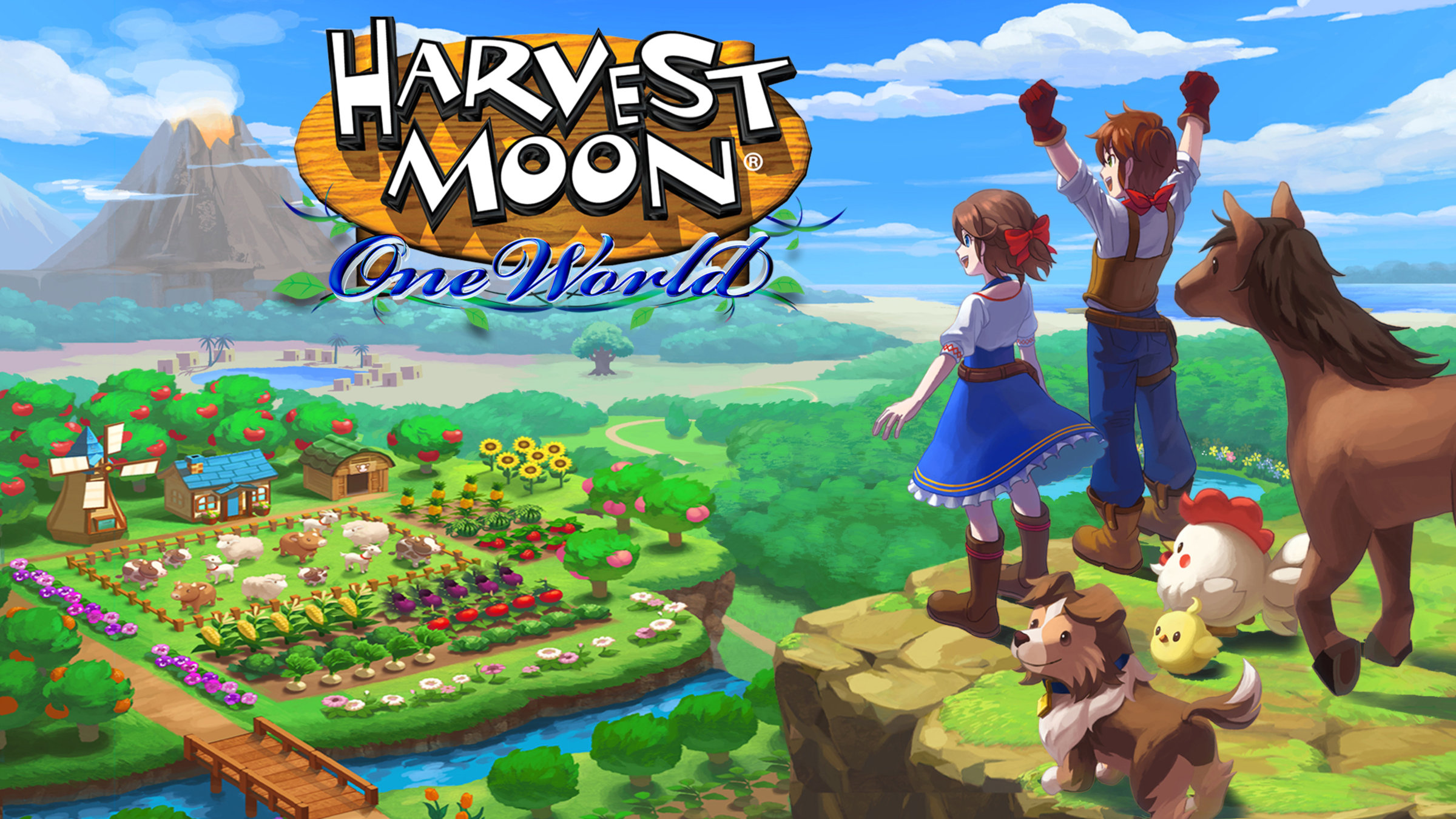  Harvest Moon: One World Standard Edition - Nintendo Switch :  Crescent Marketing Inc: Video Games