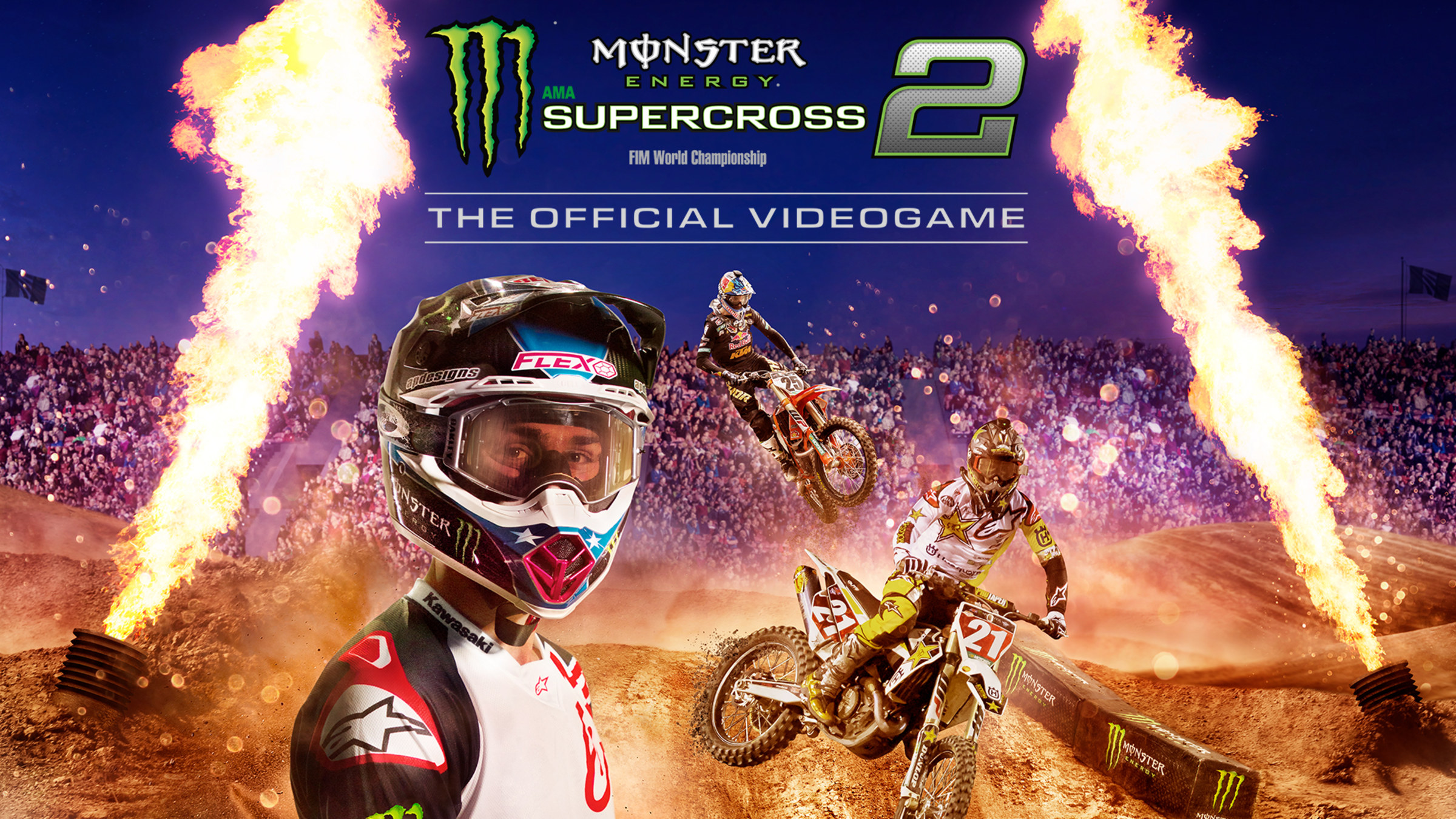 Monster Energy Supercross The Official Videogame 2 for Nintendo