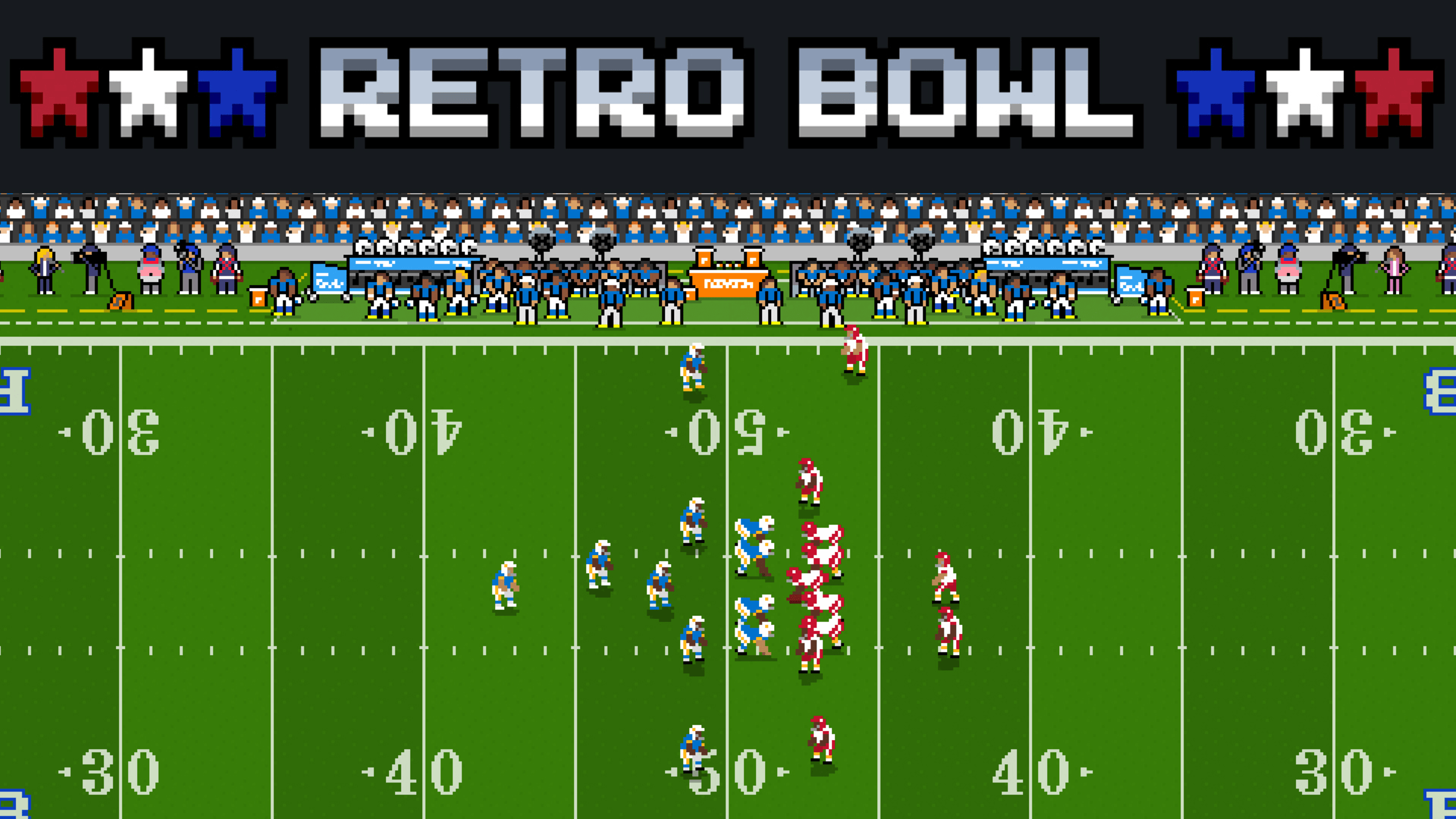 Retro shop bowl game