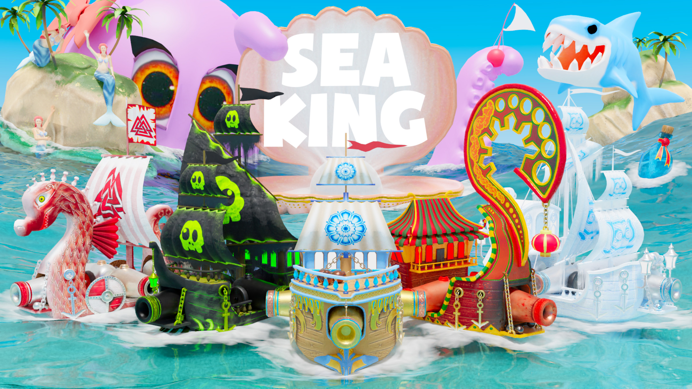 King of seas. King of Seas игра. King of the Sea коллекция. Нинтендо море. King of Seas геймплей.