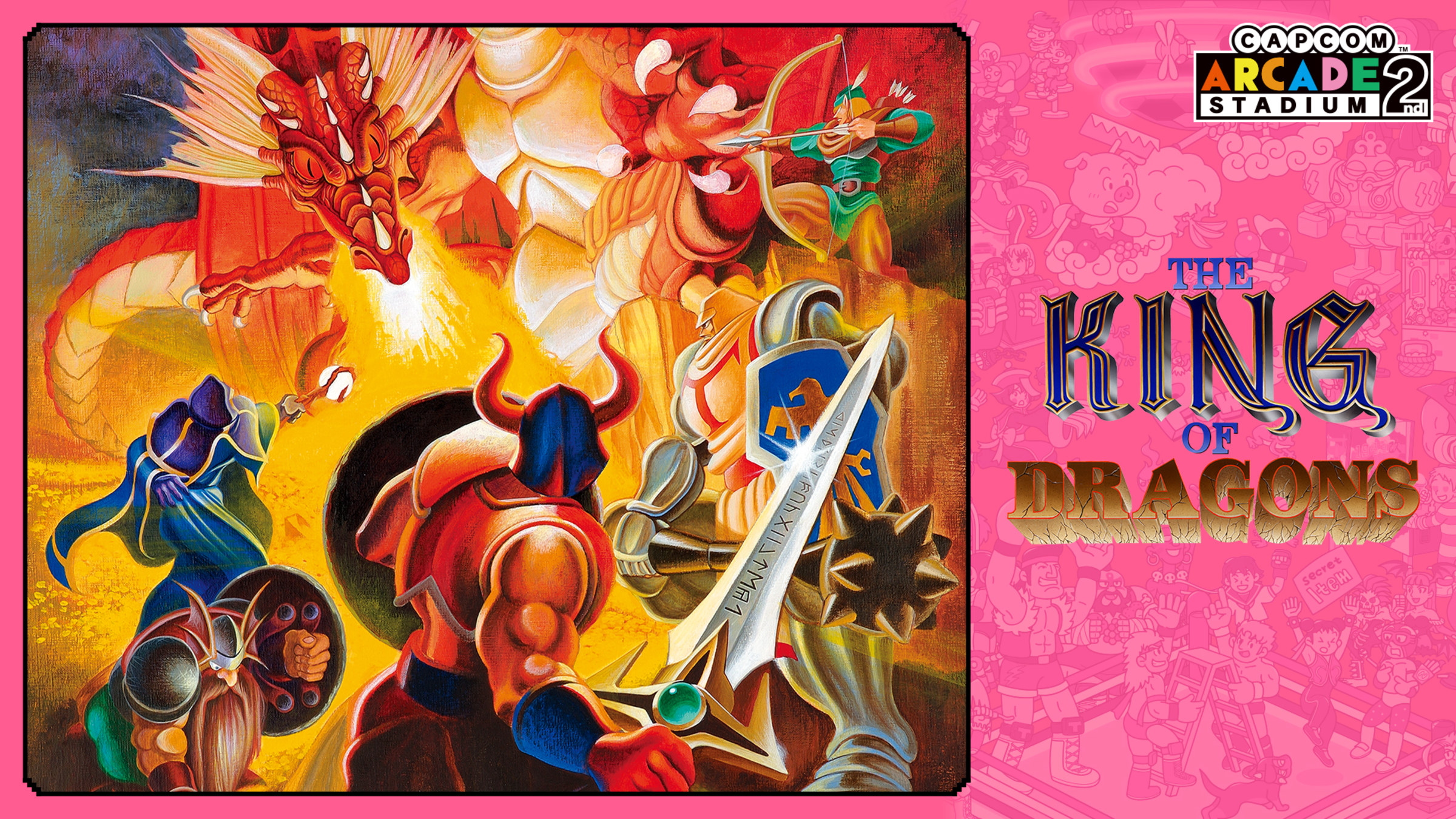 Capcom Arcade 2nd Stadium A.K.A The King of Dragons for Nintendo