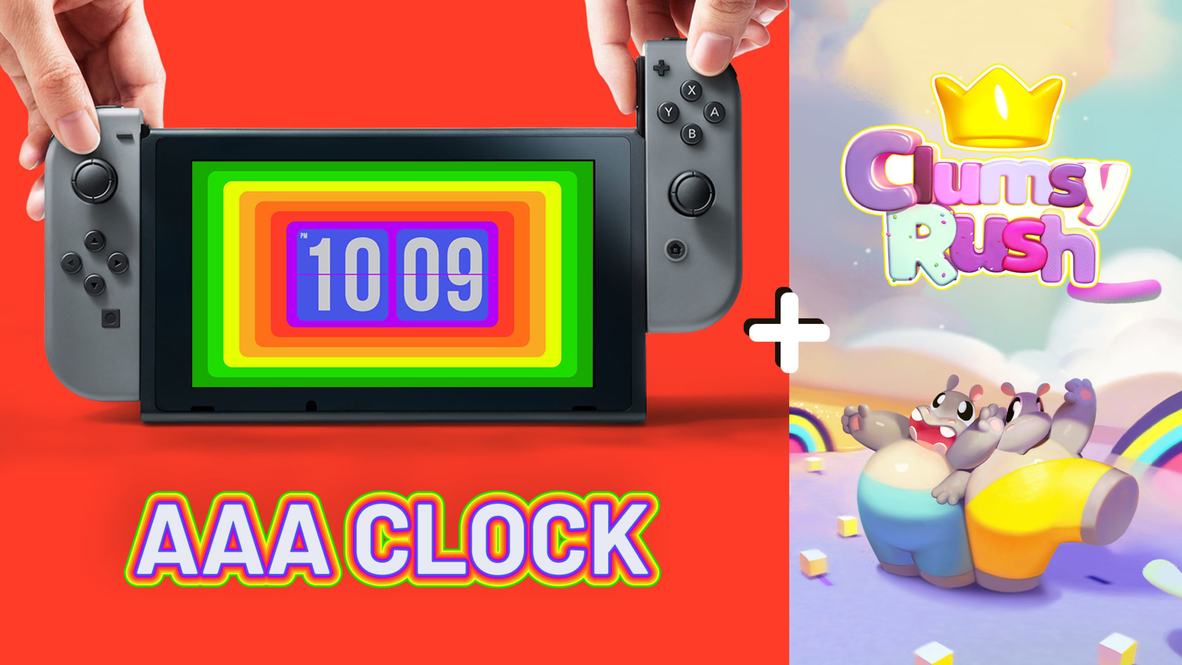{AAA Clock + Clumsy Rush}
