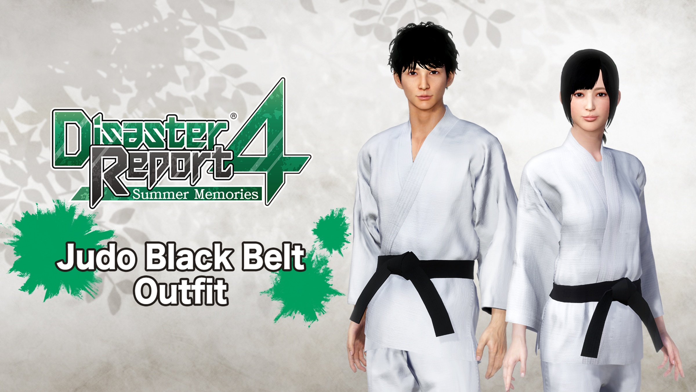Disaster Report 4 Judo Black Belt Outfit for Nintendo Switch