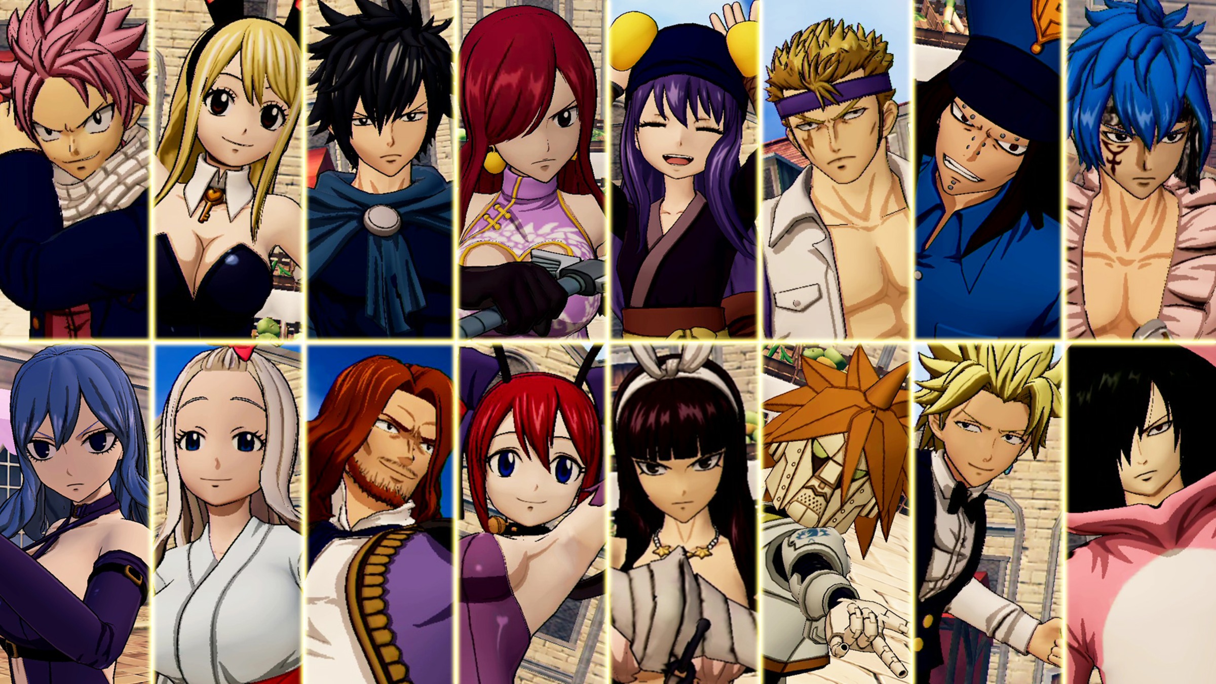 FAIRY TAIL: Anime Final Season Costume Set for 16 Playable Characters