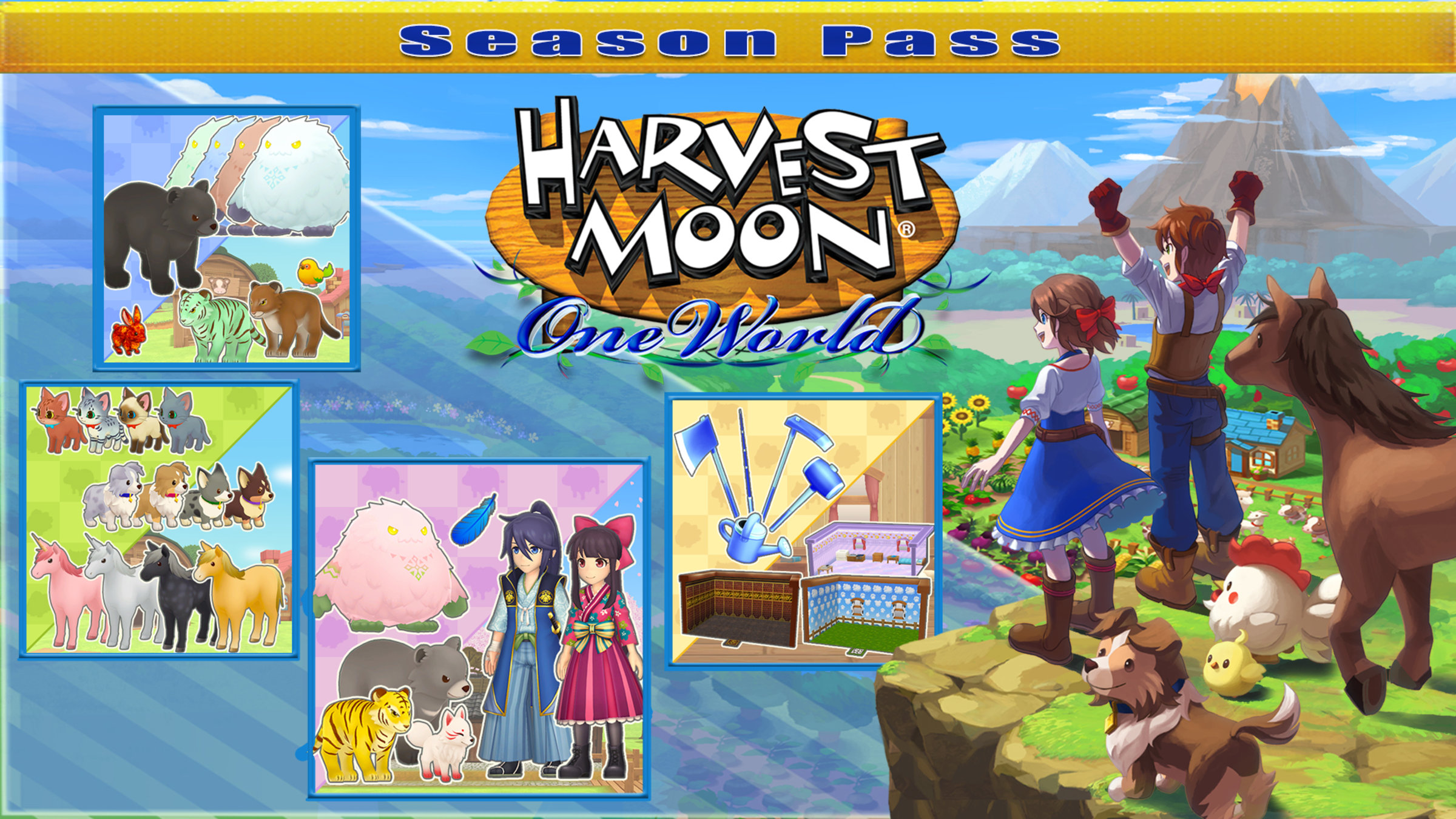 Harvest Moon®: One Site Nintendo World Official - Switch Pass Season Nintendo for