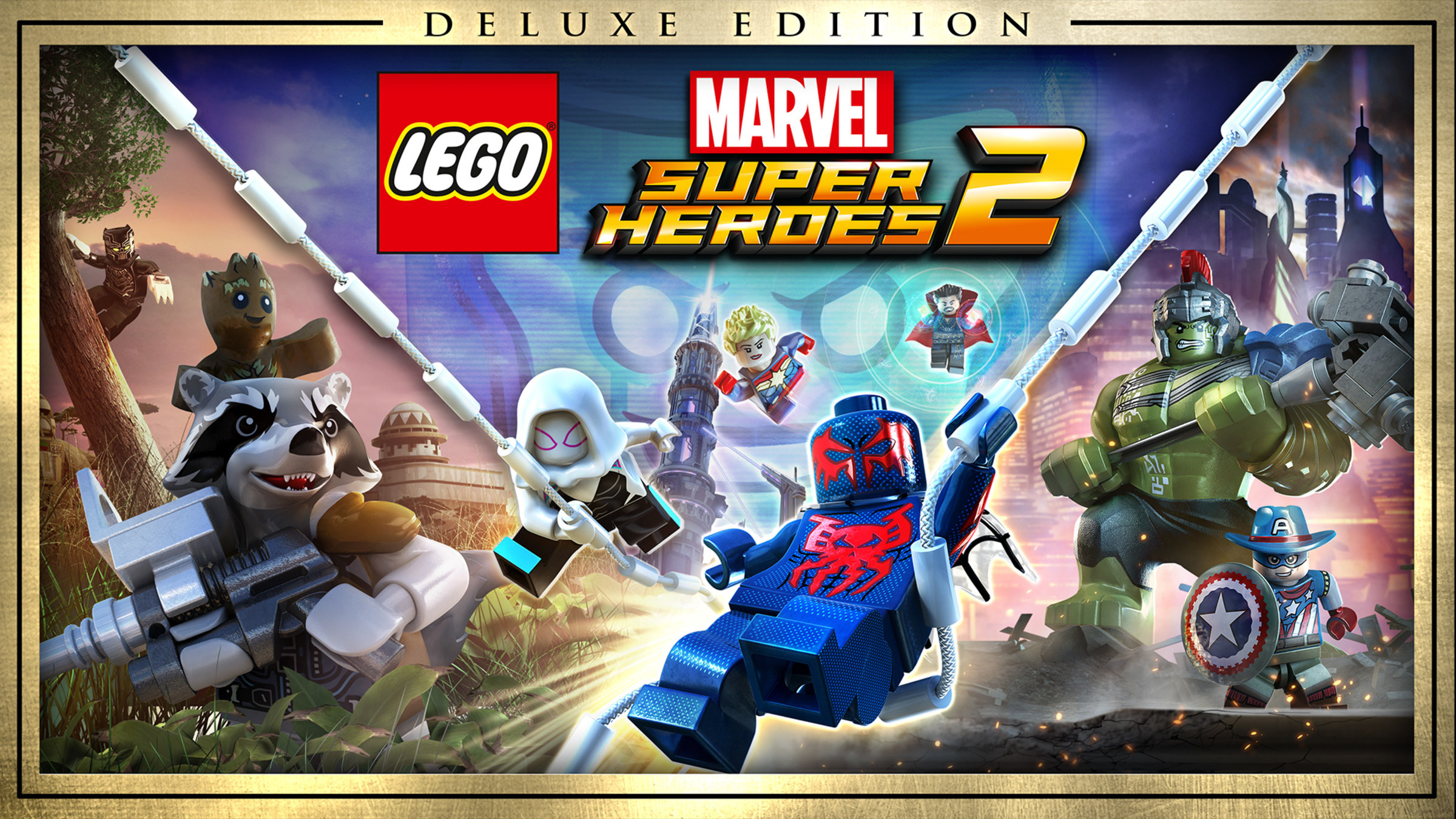hjerne Trække på sandsynlighed LEGO® Marvel Super Heroes 2 Deluxe Edition for Nintendo Switch - Nintendo  Official Site