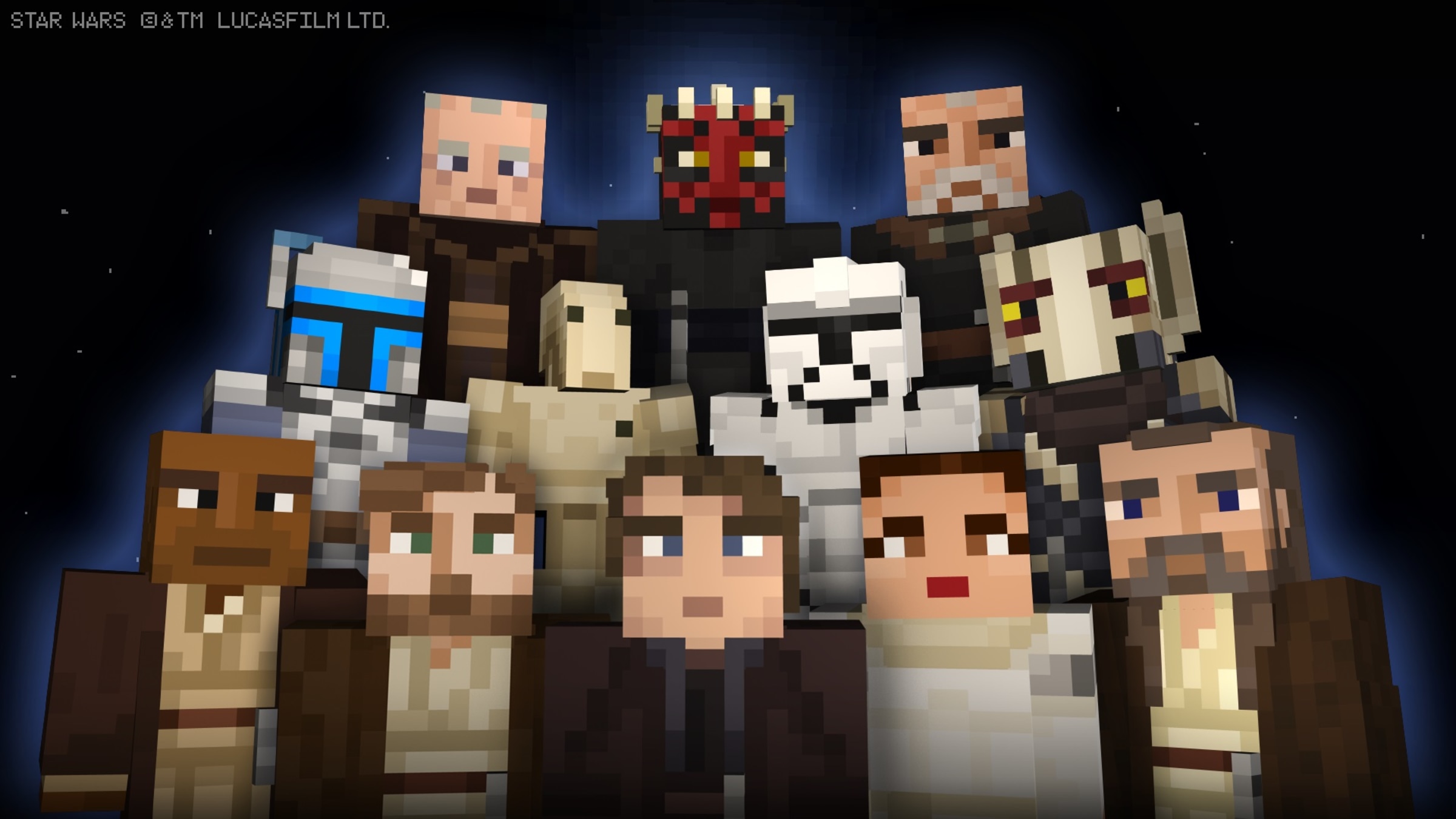 Minecraft on Xbox receives Star Wars Classic Skin Pack for $3