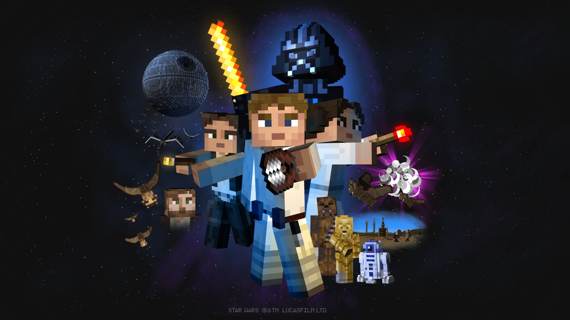 Minecraft Xbox Gets Exclusive Star Wars DLC Skin Pack - GameSpot