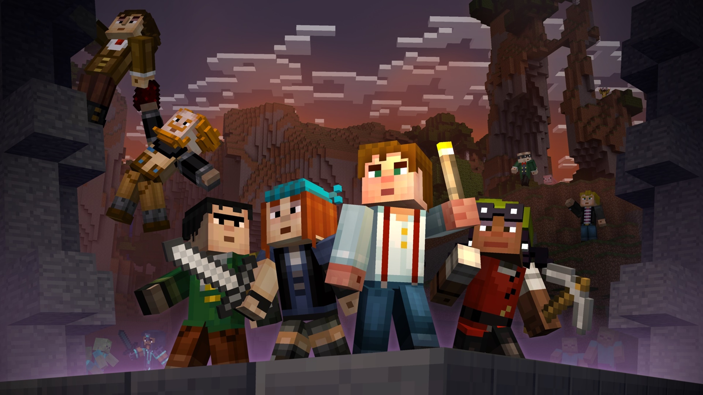 Mojang Minecraft: Story Mode Video Games