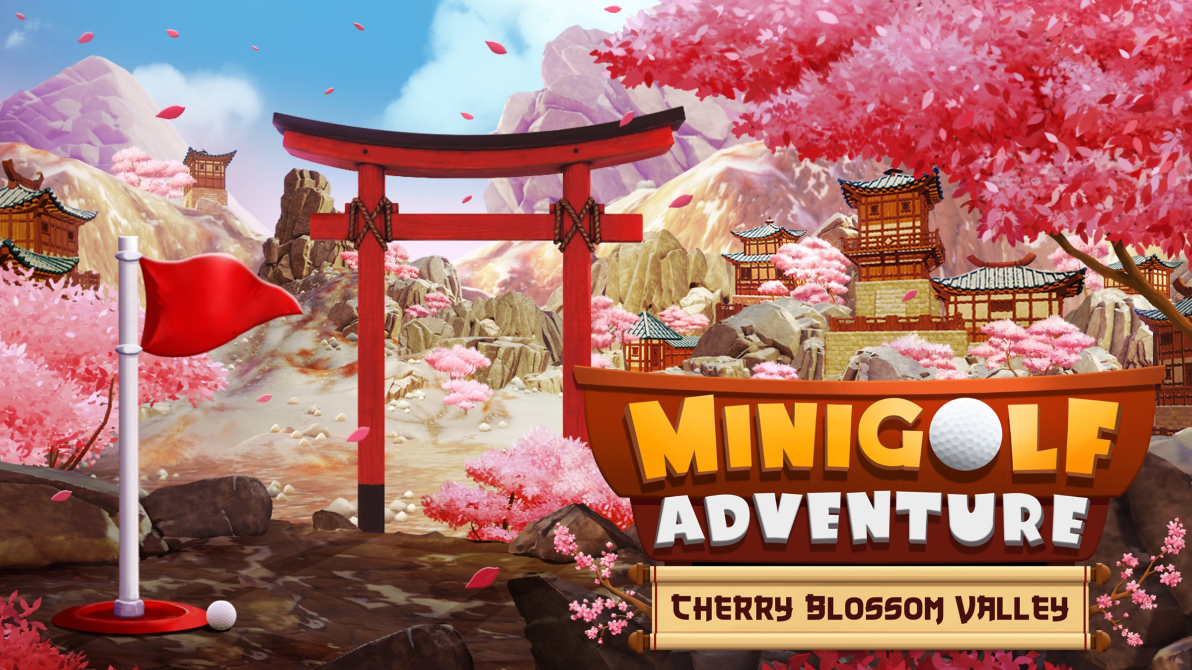 Minigolf Adventure Cherry Blossom Valley for Nintendo Switch
